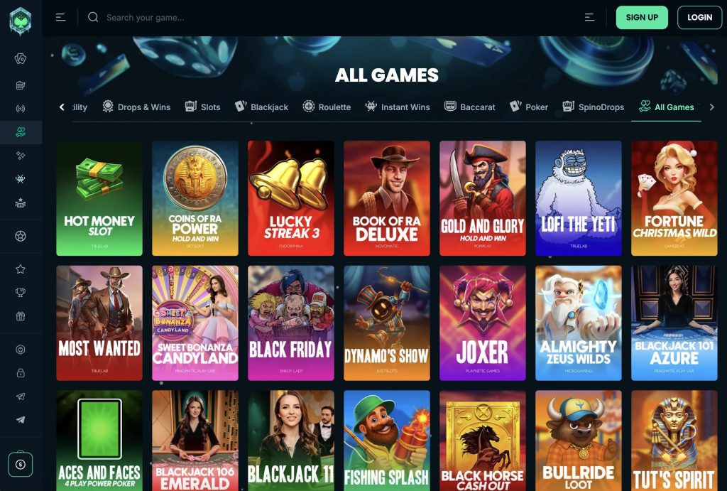 Mega Dice No KYC Casino All Games
